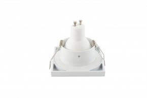 DK3014-WH Встраиваемый светильник влагозащ., IP 44, 50 Вт, GU10, белый, алюминий в Тарко-Сале - tarko-sale.ok-mebel.com | фото 5