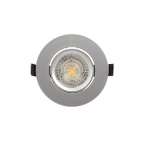 DK3020-CM Встраиваемый светильник, IP 20, 10 Вт, GU5.3, LED, серый, пластик в Тарко-Сале - tarko-sale.ok-mebel.com | фото 1