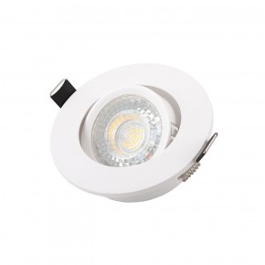 DK3020-WH Встраиваемый светильник, IP 20, 10 Вт, GU5.3, LED, белый, пластик в Тарко-Сале - tarko-sale.ok-mebel.com | фото 3