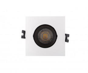 DK3021-WB Встраиваемый светильник, IP 20, 10 Вт, GU5.3, LED, белый/черный, пластик в Тарко-Сале - tarko-sale.ok-mebel.com | фото
