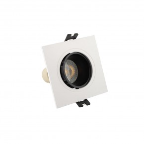 DK3021-WB Встраиваемый светильник, IP 20, 10 Вт, GU5.3, LED, белый/черный, пластик в Тарко-Сале - tarko-sale.ok-mebel.com | фото 2