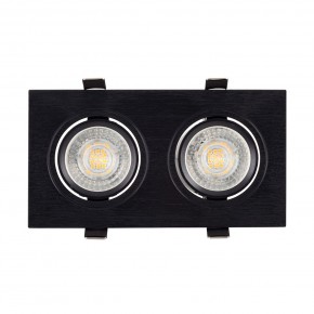 DK3022-BK Встраиваемый светильник, IP 20, 10 Вт, GU5.3, LED, черный, пластик в Тарко-Сале - tarko-sale.ok-mebel.com | фото 2