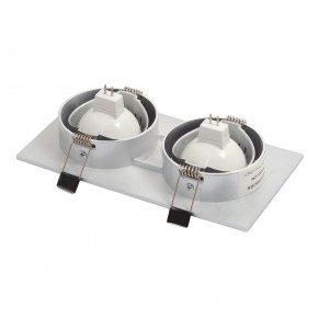 DK3022-CM Встраиваемый светильник, IP 20, 10 Вт, GU5.3, LED, серый, пластик в Тарко-Сале - tarko-sale.ok-mebel.com | фото 4