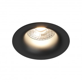 DK3024-BK Встраиваемый светильник, IP 20, 10 Вт, GU5.3, LED, черный, пластик в Тарко-Сале - tarko-sale.ok-mebel.com | фото