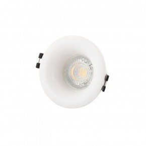 DK3024-WH Встраиваемый светильник, IP 20, 10 Вт, GU5.3, LED, белый, пластик в Тарко-Сале - tarko-sale.ok-mebel.com | фото 1