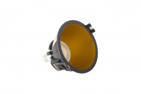 DK3026-BG Встраиваемый светильник, IP 20, 10 Вт, GU5.3, LED, черный/золотой, пластик в Тарко-Сале - tarko-sale.ok-mebel.com | фото 4