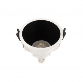 DK3026-WB Встраиваемый светильник, IP 20, 10 Вт, GU5.3, LED, белый/черный, пластик в Тарко-Сале - tarko-sale.ok-mebel.com | фото 2