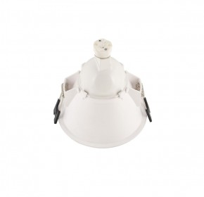 DK3026-WG Встраиваемый светильник, IP 20, 10 Вт, GU5.3, LED, белый/золотой, пластик в Тарко-Сале - tarko-sale.ok-mebel.com | фото 3