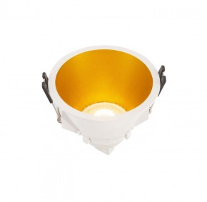 DK3026-WG Встраиваемый светильник, IP 20, 10 Вт, GU5.3, LED, белый/золотой, пластик в Тарко-Сале - tarko-sale.ok-mebel.com | фото 4