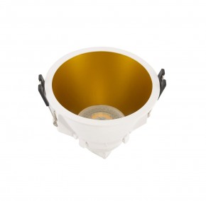 DK3026-WG Встраиваемый светильник, IP 20, 10 Вт, GU5.3, LED, белый/золотой, пластик в Тарко-Сале - tarko-sale.ok-mebel.com | фото 2