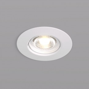 DK3028-WH Встраиваемый светильник, IP 20, 10 Вт, GU5.3, LED, белый, пластик в Тарко-Сале - tarko-sale.ok-mebel.com | фото