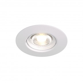 DK3028-WH Встраиваемый светильник, IP 20, 10 Вт, GU5.3, LED, белый, пластик в Тарко-Сале - tarko-sale.ok-mebel.com | фото 5