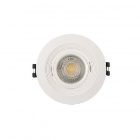 DK3029-WH Встраиваемый светильник, IP 20, 10 Вт, GU5.3, LED, белый, пластик в Тарко-Сале - tarko-sale.ok-mebel.com | фото