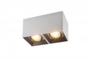 DK3035-WB Светильник накладной IP 20, 10 Вт, GU5.3, LED, белый/черный, пластик в Тарко-Сале - tarko-sale.ok-mebel.com | фото