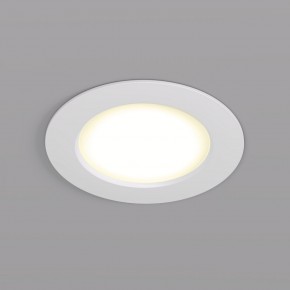 DK3046-WH Встраиваемый светильник, IP 20, 5Вт, LED, белый, пластик в Тарко-Сале - tarko-sale.ok-mebel.com | фото