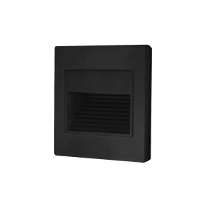 DK3050-BK Светильник встраиваемый в стену, IP 20, LED 3000, 1 Вт, черный пластик в Тарко-Сале - tarko-sale.ok-mebel.com | фото