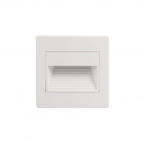 DK3050-WH Светильник встраиваемый в стену, IP 20, LED 3000, 1 Вт, белый, пластик в Тарко-Сале - tarko-sale.ok-mebel.com | фото 3