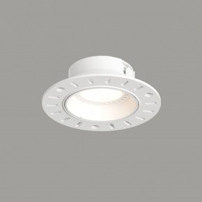 DK3055-WH Встраиваемый светильник, IP 20, 10 Вт, GU5.3, LED, белый, пластик в Тарко-Сале - tarko-sale.ok-mebel.com | фото