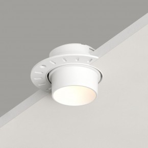 DK3056-WH Встраиваемый светильник под шпатлевку, IP20, до 15 Вт, LED, GU5,3, белый, пластик в Тарко-Сале - tarko-sale.ok-mebel.com | фото 2