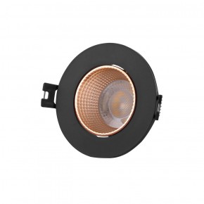 DK3061-BBR Встраиваемый светильник, IP 20, 10 Вт, GU5.3, LED, черный/бронзовый, пластик в Тарко-Сале - tarko-sale.ok-mebel.com | фото