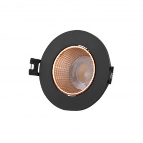 DK3061-BBR Встраиваемый светильник, IP 20, 10 Вт, GU5.3, LED, черный/бронзовый, пластик в Тарко-Сале - tarko-sale.ok-mebel.com | фото