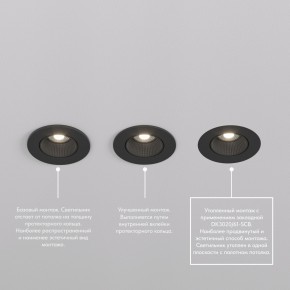 DK3061-BBR Встраиваемый светильник, IP 20, 10 Вт, GU5.3, LED, черный/бронзовый, пластик в Тарко-Сале - tarko-sale.ok-mebel.com | фото 4