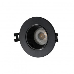 DK3061-BK Встраиваемый светильник, IP 20, 10 Вт, GU5.3, LED, черный/черный, пластик в Тарко-Сале - tarko-sale.ok-mebel.com | фото