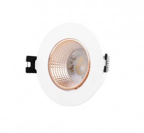 DK3061-WBR Встраиваемый светильник, IP 20, 10 Вт, GU5.3, LED, белый/бронзовый, пластик в Тарко-Сале - tarko-sale.ok-mebel.com | фото 1