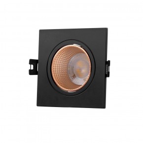 DK3071-BBR Встраиваемый светильник, IP 20, 10 Вт, GU5.3, LED, черный/бронзовый, пластик в Тарко-Сале - tarko-sale.ok-mebel.com | фото
