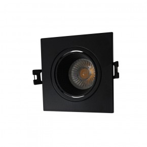 DK3071-BK Встраиваемый светильник, IP 20, 10 Вт, GU5.3, LED, черный/черный, пластик в Тарко-Сале - tarko-sale.ok-mebel.com | фото 1