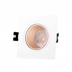 DK3071-WBR Встраиваемый светильник, IP 20, 10 Вт, GU5.3, LED, белый/бронзовый, пластик в Тарко-Сале - tarko-sale.ok-mebel.com | фото