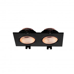 DK3072-BBR Встраиваемый светильник, IP 20, 10 Вт, GU5.3, LED, черный/бронзовый, пластик в Тарко-Сале - tarko-sale.ok-mebel.com | фото 2