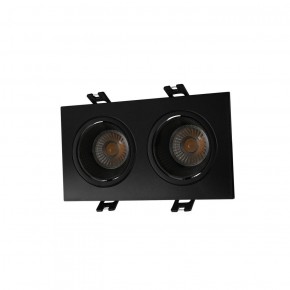 DK3072-BK Встраиваемый светильник, IP 20, 10 Вт, GU5.3, LED, черный/черный, пластик в Тарко-Сале - tarko-sale.ok-mebel.com | фото