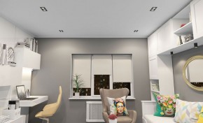 DK3072-BK+WH Встраиваемый светильник, IP 20, 10 Вт, GU5.3, LED, черный/белый, пластик в Тарко-Сале - tarko-sale.ok-mebel.com | фото 2