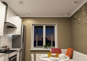 DK3080-WH Светильник накладной IP 20, 10 Вт, GU5.3, LED, белый/белый, пластик в Тарко-Сале - tarko-sale.ok-mebel.com | фото 2