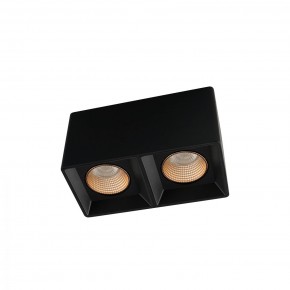 DK3085-BK+BR Светильник накладной IP 20, 10 Вт, GU5.3, LED, черный/бронзовый, пластик в Тарко-Сале - tarko-sale.ok-mebel.com | фото