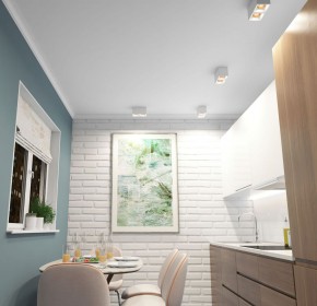 DK3085-WH+BR Светильник накладной IP 20, 10 Вт, GU5.3, LED, белый/бронзовый, пластик в Тарко-Сале - tarko-sale.ok-mebel.com | фото 2