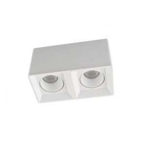 DK3085-WH Светильник накладной IP 20, 10 Вт, GU5.3, LED, белый/белый, пластик в Тарко-Сале - tarko-sale.ok-mebel.com | фото