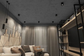 DK3090-BK+CH Светильник накладной IP 20, 10 Вт, GU5.3, LED, черный/хром, пластик в Тарко-Сале - tarko-sale.ok-mebel.com | фото 2