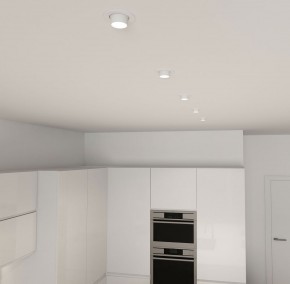 DK3120-WH Встраиваемый светильник, IP20, до 15 Вт, LED, GU5,3, белый, пластик в Тарко-Сале - tarko-sale.ok-mebel.com | фото 6