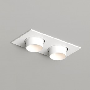 DK3122-WH Встраиваемый светильник, IP20, до 15 Вт, LED, GU5,3, белый, пластик в Тарко-Сале - tarko-sale.ok-mebel.com | фото