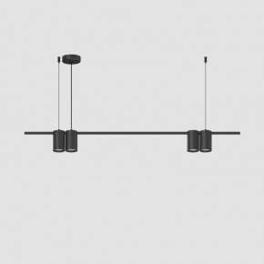 DK4061-BK Подвесной светильник ORBIT, IP20, 4xGU10 LED до 15 Вт, черный матовый, алюминий в Тарко-Сале - tarko-sale.ok-mebel.com | фото 2