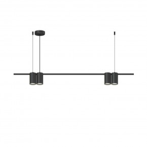 DK4061-BK Подвесной светильник ORBIT, IP20, 4xGU10 LED до 15 Вт, черный матовый, алюминий в Тарко-Сале - tarko-sale.ok-mebel.com | фото 3