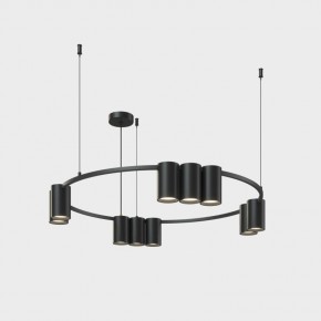 DK4065-BK Подвесной светильник ORBIT, IP20, 10xGU10 LED до 15 Вт, черный матовый, алюминий в Тарко-Сале - tarko-sale.ok-mebel.com | фото
