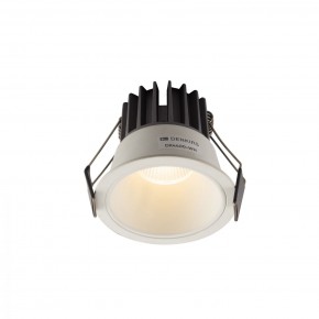DK4400-WH Встраиваемый светильник, IP 20, 7 Вт, LED 3000, белый, алюминий в Тарко-Сале - tarko-sale.ok-mebel.com | фото
