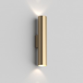 DK5022-SG Настенный светильник, IP20, до 15 Вт, LED, 2xGU10, матовое золото, алюминий в Тарко-Сале - tarko-sale.ok-mebel.com | фото