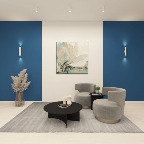 DK5022-WH Настенный светильник, IP20, до 15 Вт, LED, 2xGU10, белый, алюминий в Тарко-Сале - tarko-sale.ok-mebel.com | фото 4