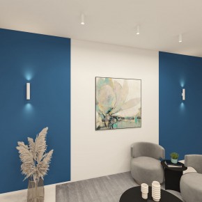 DK5022-WH Настенный светильник, IP20, до 15 Вт, LED, 2xGU10, белый, алюминий в Тарко-Сале - tarko-sale.ok-mebel.com | фото 5