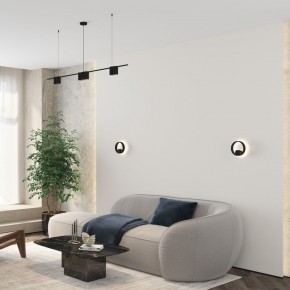DK5060-BK Бра ORBIT, IP20, 3000К, LED, 10 Вт, черный матовый, алюминий в Тарко-Сале - tarko-sale.ok-mebel.com | фото 5