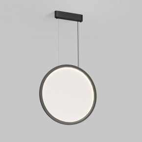 DK6606-BK Подвесной вертикальный светильник Veil со светодиодом H1700 d600 220V 48W 3000-6000K IP20 черный алюминий в Тарко-Сале - tarko-sale.ok-mebel.com | фото 3